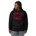 Black OG Beryl Hoodie Red Beryl